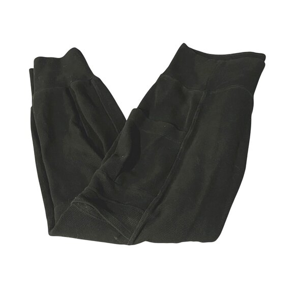 Halara Mid Rise High Waisted Cargo Harem Pants Mineral Sz Small Womens Black Poc - Picture 5 of 13